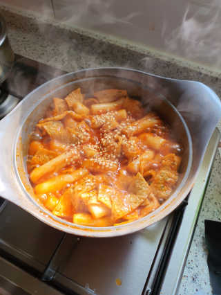 화곡미담 옛날 떡볶이 — 5점을 준 리뷰어가 2020년 4월 올린 사용 사진
