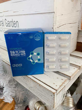 건강한약속 바른 바른 칼슘마그네슘비타민D아연 — 5점을 준 리뷰어가 2020년 5월 올린 사용 사진