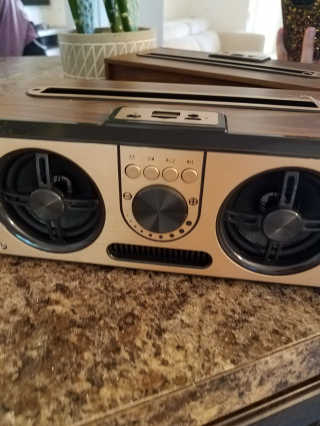 SEVIZ RETRO20W 레트로 블루투스 스피커 — 5점을 준 리뷰어가 2020년 7월 올린 사용 사진
