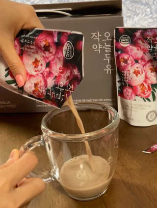 농사지음 약콩과 작두콩으로 만든 오늘두유 작약 이벤트 — 5점을 준 리뷰어가 2020년 10월 올린 사용 사진