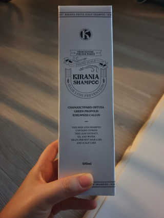 키라니아 피토스칼프 탈모완화 기능성샴푸 500ml — 5점을 준 리뷰어가 2020년 12월 올린 사용 사진
