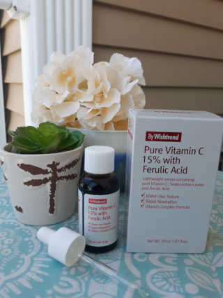 Wishtrend 순수 비타민 C 15 함유 Ferulic Acid — 5점을 준 리뷰어가 2020년 6월 올린 사용 사진