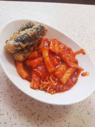 화곡미담 옛날 떡볶이 — 5점을 준 리뷰어가 2020년 4월 올린 사용 사진