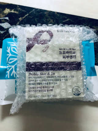 삼진제약 위시헬씨 [삼진제약] 위시헬씨 프로바이오 피부엔진 — 5점을 준 리뷰어가 2020년 11월 올린 사용 사진