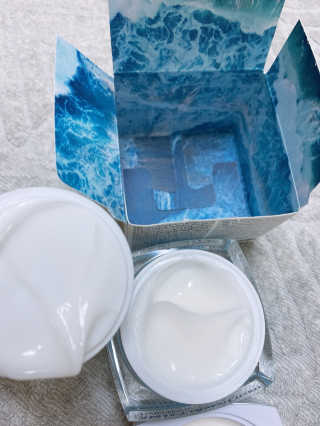델라본 마린 콜라겐 수분크림 — 5점을 준 리뷰어가 2020년 6월 올린 사용 사진