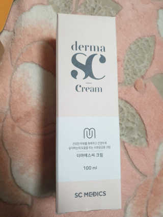 derma SC-Cream 더마에스씨 크림 100ml — 5점을 준 리뷰어가 2020년 4월 올린 사용 사진
