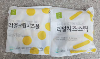 가치식탁 리얼치즈스틱, 리얼크림치즈볼 — 4점을 준 리뷰어가 2020년 9월 올린 사용 사진