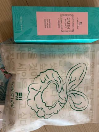 포레스트힐 SS 그린 밸런스 클렌져 100ml + 헤어밴드 — 5점을 준 리뷰어가 2020년 4월 올린 사용 사진
