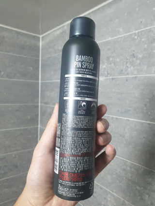 다슈코리아 다슈 포 맨 프리미엄 밤부 핀 스프레이 300ml — 5점을 준 리뷰어가 2020년 10월 올린 사용 사진