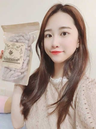 산들녘 둥근마 현미 찹쌀 과자와 둥근마 현미 찹쌀 10초 죽 — 5점을 준 리뷰어가 2020년 7월 올린 사용 사진