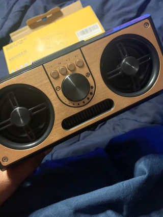 SEVIZ RETRO20W 레트로 블루투스 스피커 — 5점을 준 리뷰어가 2020년 9월 올린 사용 사진