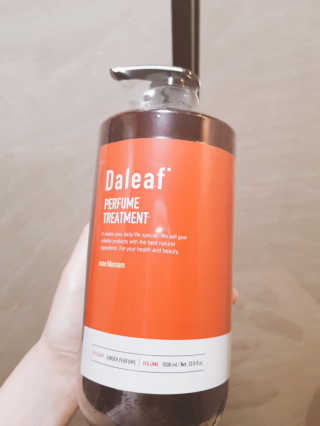 달리프 진저 베러퍼퓸 트리트먼트 1000ml 향 5종 — 2.5점을 준 리뷰어가 2020년 6월 올린 사용 사진