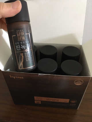 한국야쿠르트 발휘 발효홍삼 진녹綠원 — 5점을 준 리뷰어가 2020년 10월 올린 사용 사진