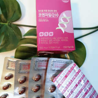 건강한약속 바른 바른 코엔자임Q10 — 5점을 준 리뷰어가 2020년 5월 올린 사용 사진