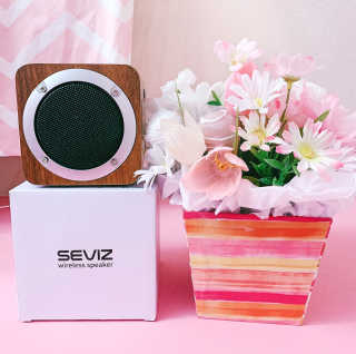 SEVIZ MINI10W 레트로 블루투스 스피커 — 4점을 준 리뷰어가 2020년 9월 올린 사용 사진
