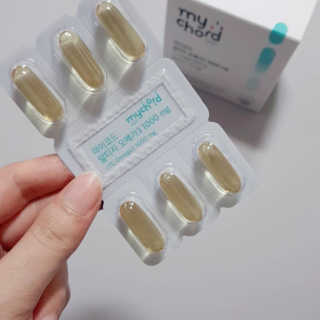 JW중외제약 마이코드 알티지 오메가3 1000 mg — 5점을 준 리뷰어가 2020년 9월 올린 사용 사진