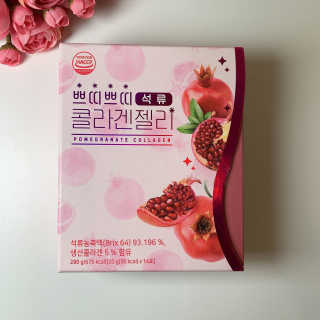 헬스업_쁘띠쁘띠석류콜라겐젤리_20g x 14포 — 5점을 준 리뷰어가 2020년 8월 올린 사용 사진