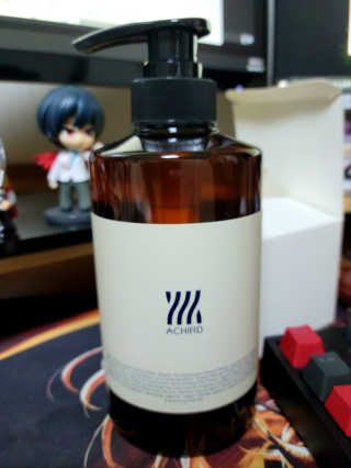 에이처드 유산균 탈모 샴푸 500ml — 5점을 준 리뷰어가 2020년 9월 올린 사용 사진