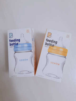 유비맘 신생아젖병 120ml 트리플팩_ 젖꼭지 포함 — 5점을 준 리뷰어가 2020년 8월 올린 사용 사진