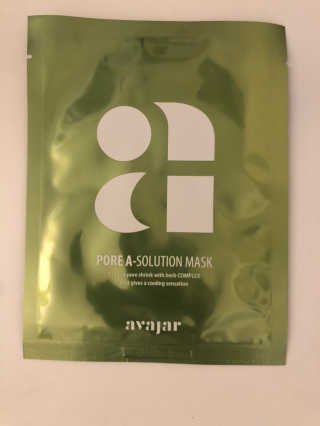 Avajar A-Solution 마스크 — 5점을 준 리뷰어가 2020년 10월 올린 사용 사진