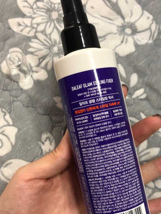 달리프 글램 스타일링 픽서 200ml — 4점을 준 리뷰어가 2020년 12월 올린 사용 사진