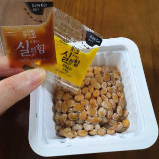 [풀무원] 7Days 나또와 유자나또 — 5점을 준 리뷰어가 2020년 5월 올린 사용 사진