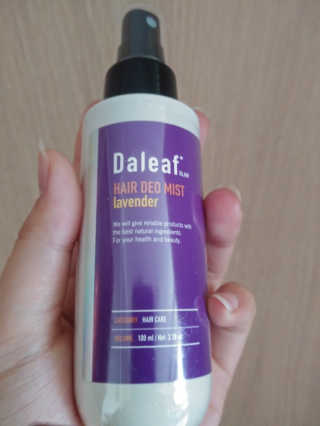 달리프 글램 헤어 데오미스트 100ml 라벤더 or 플라워 — 4점을 준 리뷰어가 2020년 5월 올린 사용 사진