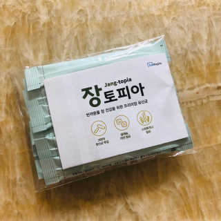 펫님닷컴 [장토피아]1일1스틱으로 간편한 반려동물 유산균 10ea — 3.5점을 준 리뷰어가 2020년 4월 올린 사용 사진