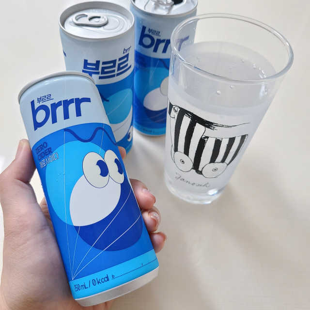 [칼로리 걱정 NO 제로칼로리 탄산음료]  부담없이 즐기는 부르르Brrr~~ 제로 사이다 리뷰 사진