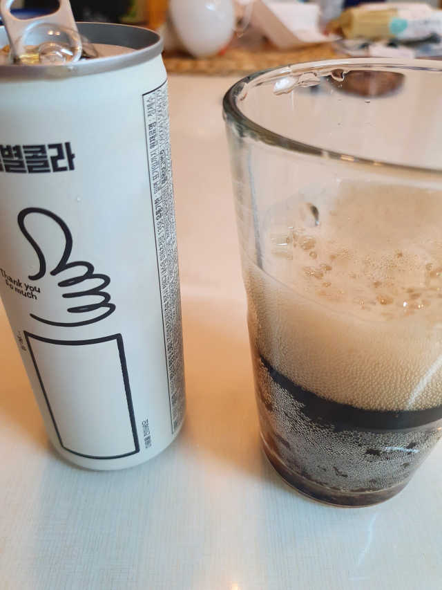 No 슈가0Kcal 스테비아 톡별콜라 콤보팩 250mlX30 캔 리뷰 사진