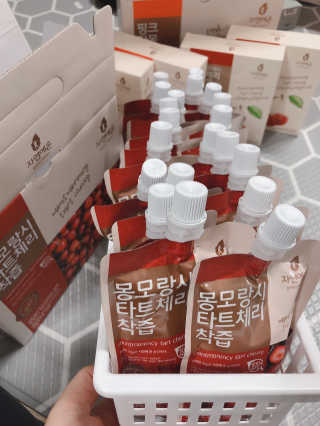 자연에온 몽모랑시 타트체리 착즙 100mL 10개입 2BOX — 5점을 준 리뷰어가 2020년 12월 올린 사용 사진