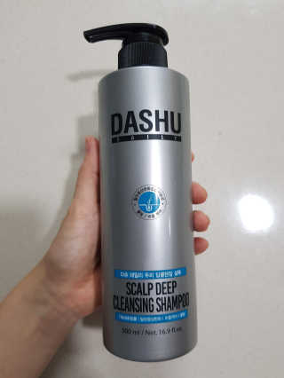 다슈코리아 다슈 데일리 두피 딥 클렌징 샴푸 500ml — 5점을 준 리뷰어가 2020년 10월 올린 사용 사진