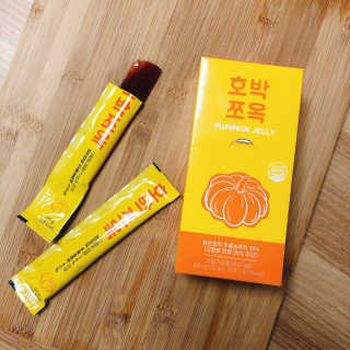 조은약초 국산 늙은 호박즙 호박쪼옥 젤리 20g x 15포 — 3.5점을 준 리뷰어가 2020년 7월 올린 사용 사진