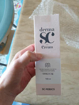 derma SC-Cream 더마에스씨 크림 100ml — 5점을 준 리뷰어가 2020년 4월 올린 사용 사진