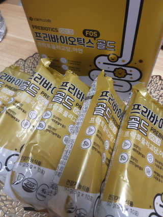 서울약사신협_프리바이오틱스골드_5g x 50포 — 4점을 준 리뷰어가 2020년 7월 올린 사용 사진