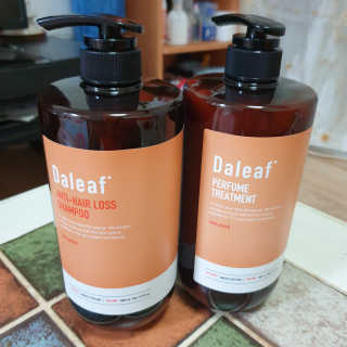 달리프 진저 베러 퍼퓸 탈모 완화 샴푸 1000ml 향 3종 — 5점을 준 리뷰어가 2020년 5월 올린 사용 사진