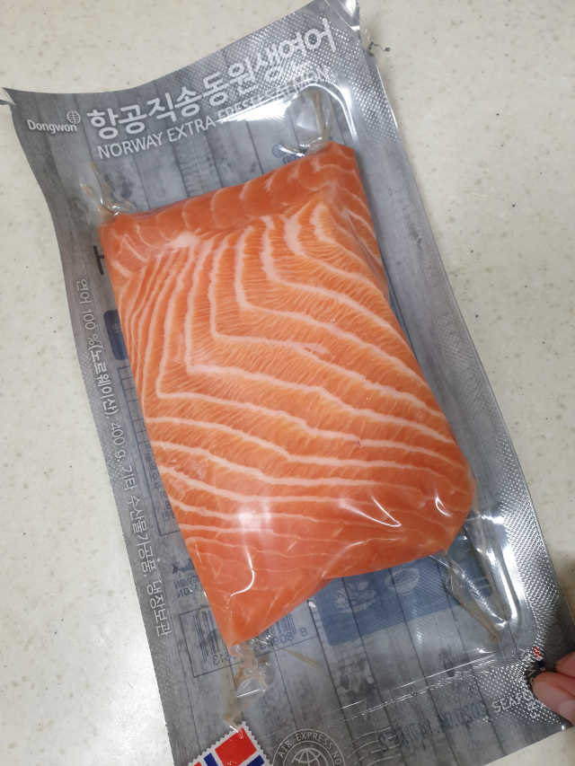 항공직송 동원생연어_400g 리뷰 사진
