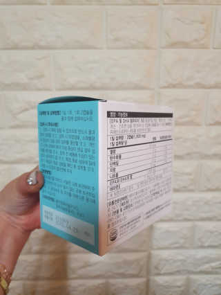 JW중외제약 마이코드 알티지 오메가3 1000 mg — 5점을 준 리뷰어가 2020년 10월 올린 사용 사진