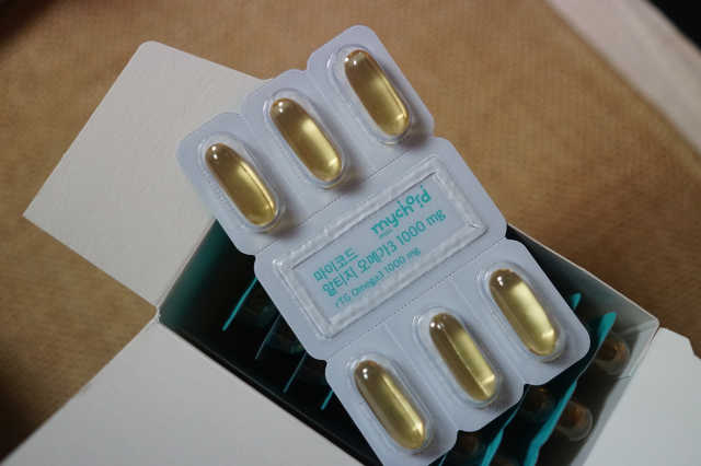 마이코드 알티지 오메가3 1000 mg 리뷰 사진