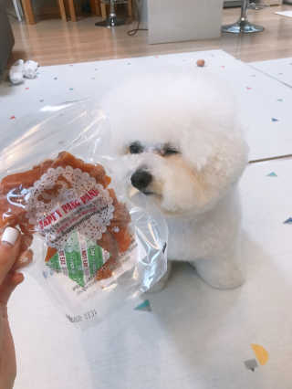 해피팡팡 고구마닭말이+고구마오리말이 [고구마간식2종] — 4점을 준 리뷰어가 2020년 4월 올린 사용 사진