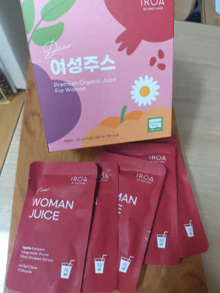 이로아 디어 여성주스_10포 — 4점을 준 리뷰어가 2020년 10월 올린 사용 사진