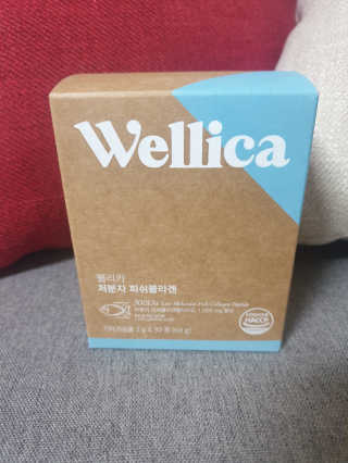 웰리카 저분자 피쉬 콜라겐 — 5점을 준 리뷰어가 2020년 10월 올린 사용 사진