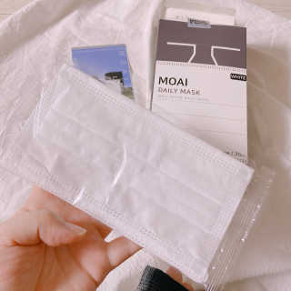 모아이 데일리 마스크 30매 개별포장 FDA등록 — 4점을 준 리뷰어가 2020년 11월 올린 사용 사진