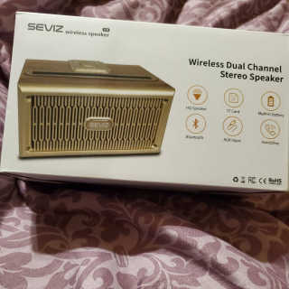 SEVIZ GOLD20W 레트로 블루투스 스피커 — 5점을 준 리뷰어가 2020년 6월 올린 사용 사진