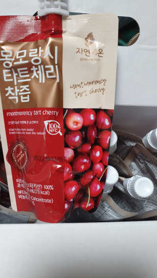 자연에온 몽모랑시 타트체리 착즙 100mL 10개입 2BOX — 4.5점을 준 리뷰어가 2020년 11월 올린 사용 사진