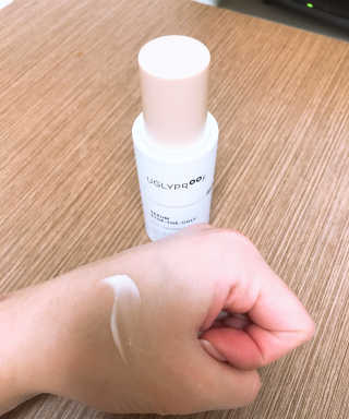 어글리프루프 세럼 스탑디어글리 딥 컨템플레이션 30ml — 4점을 준 리뷰어가 2020년 11월 올린 사용 사진