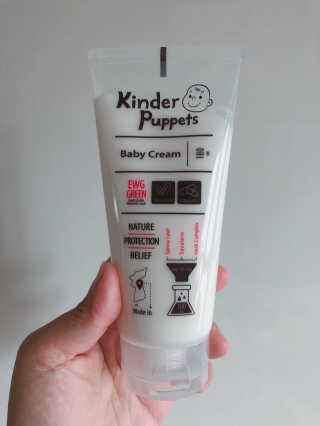 킨더퍼페츠 베이비크림 180ml — 5점을 준 리뷰어가 2020년 9월 올린 사용 사진