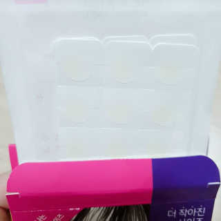 엘라밴드 하이드로 도트 스팟패치 12mm, 10mm — 5점을 준 리뷰어가 2020년 8월 올린 사용 사진