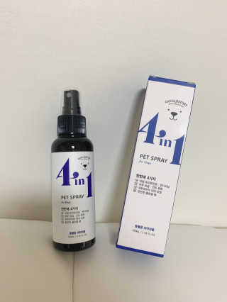 강아지스토리 포인원 모이스처 미스트 100ml — 5점을 준 리뷰어가 2020년 6월 올린 사용 사진