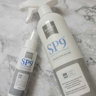 SP9 스프레이형 프리미엄 살균소독제 500ml+100ml — 5점을 준 리뷰어가 2020년 11월 올린 사용 사진